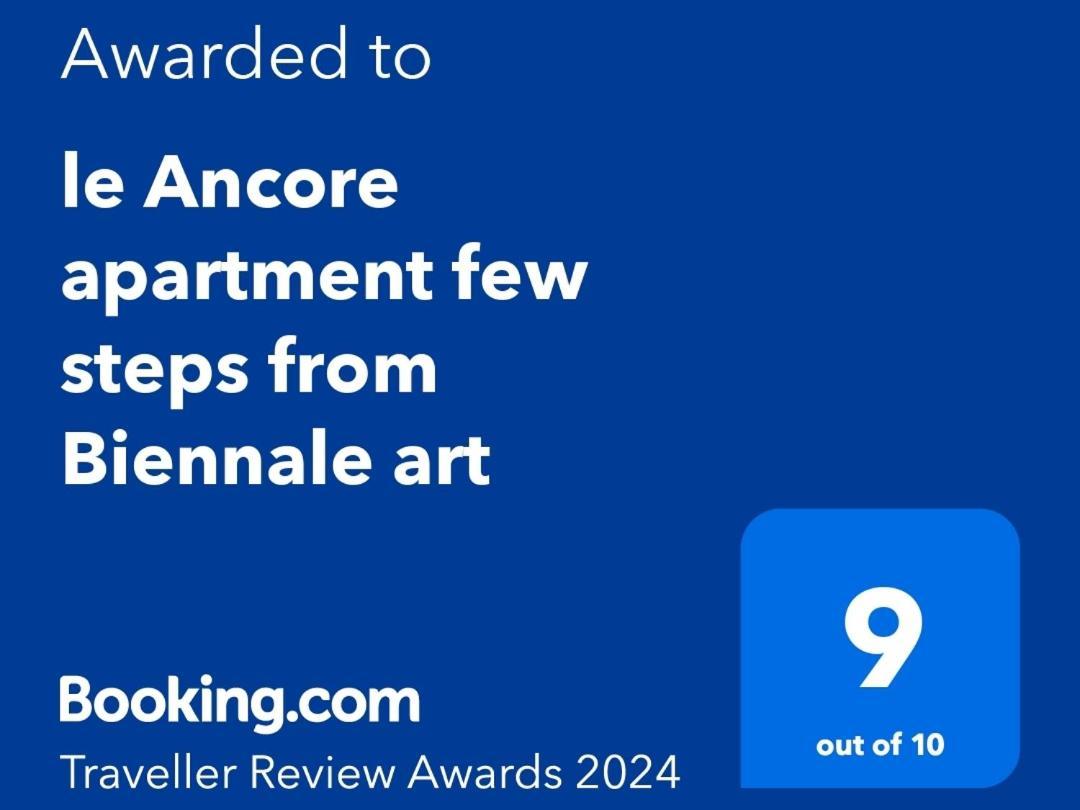 Le Ancore Apartment Few Steps From Biennale Art Venedig Exteriör bild